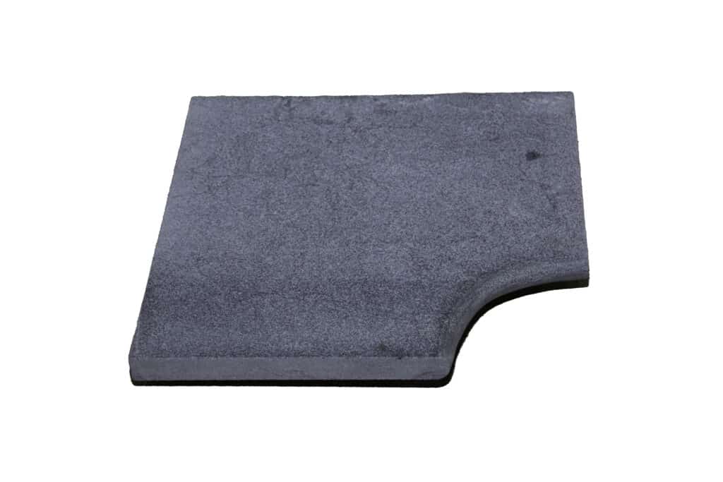 Angle Rentrant Royal Black 1/2 Rond 1/2 Rond 45x45x3,2 Cm | Mineral Home